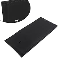 Vista 6 de GZYF Babero de cuero liso negro para tanque de gasolina liso para Harley Davidson Dyna FXDWG 1993-2003, para Softail 2000-2017, negro