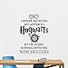 CHENXU Non ho mai ricevuto la mia lettera   Adesivo soprannaturale Potter Citazione in vinile Boy Room Living Poster Nursery Decor
