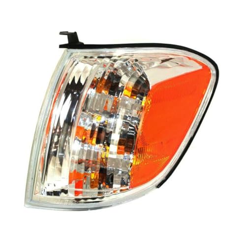 BZNJJPLS Front Left Driver Side Orange Clear Lens Corner Light Lamp Marker Signal Turn Park Door for Toyota for Sequoia 2005-2007 for Tundra 2005-2007
