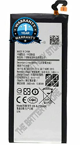 Image of THE BATTERY STORE Orignal EB-BJ730ABE Battery for Samsung J7 Pro (2020) J730 SM-J730F J730FM (3600mAh) with 1 Year Warranty (for Samsung J7 PRO)