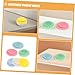 FOMIYES 6pcs Double Sided Silicone Suction Pads for Slip Bowl and Plate Fixing Durable Grip Dish Attachment for Elderly and Patients Versatile Suction Cups Multiple Colors