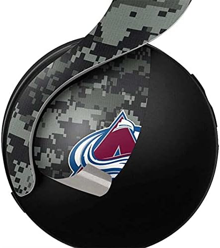 Skinit Decal Gaming Skin Compatible with Pulse 3D Wireless Headset for PS5 - Officially Licensed NHL Colorado Avalanche Camo Design