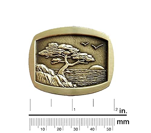 Indiana Metal Craft Monterey Sunset Small Size Fashion Belt Buckle OBMS106 IMC-Retail