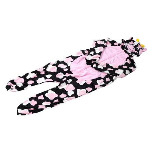 Pyjama vache combinaison adulte pour Halloween et cosplay animal