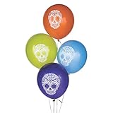 Day of The Dead Latex Balloons (Lot of 12)