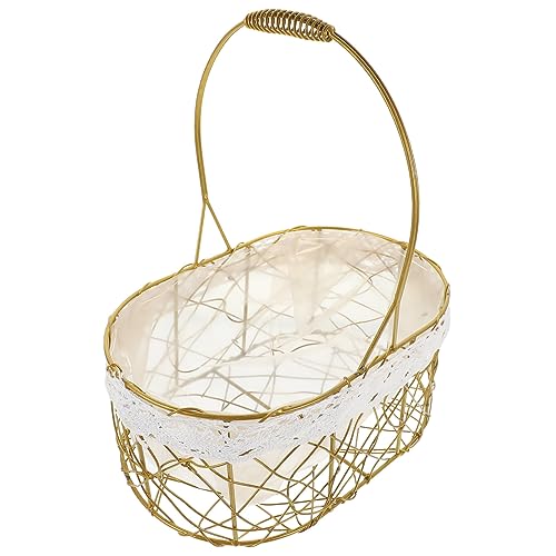 Happyyami Cesta De Picnic Canasta De Plantas Estante Hierba Marina Poseedor Canasta De Frutas para La Cocina Frutero para Encimera De Cocina Canasta De Juguete Bol Carro Tapa Planchar
