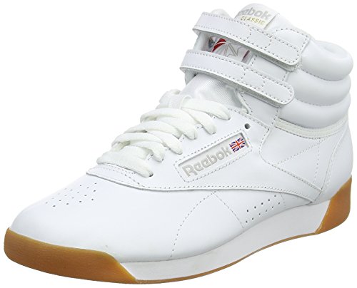 Image of Reebok Women's Freestyle Hi High Top Basketball Sneakers