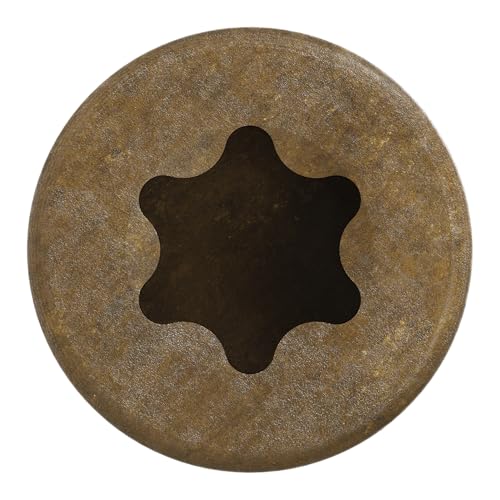 Simpson Strong-Tie FT07200R100 Tornillo Finish Trim — #7 x 2 in. T10, Cabeza Trim, Quik Guard, Tan (100 piezas) miniatura 5