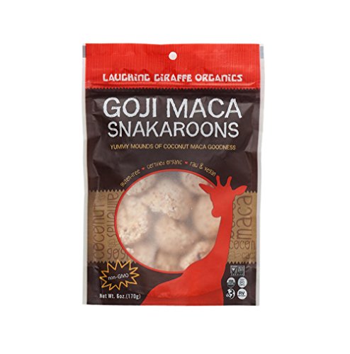 Laughing Giraffe Snakaroon, Goji Maca, 6 Ounce