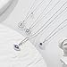 Gemschest S925 Sterling Silver Evil Eye Necklace Hollow-out Pendant Jewelry for Women Wife Birthday