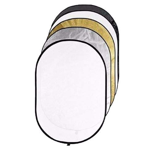 Rebatedor Fotográfico Refletor e Difusor 5 em 1 90x120cm Sou Foto