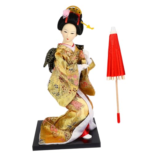Amosfun 1 Unid Muñeca Estilo Japonés Adorno De Muñecas Humanoides Adorno De Casa para Escritorio