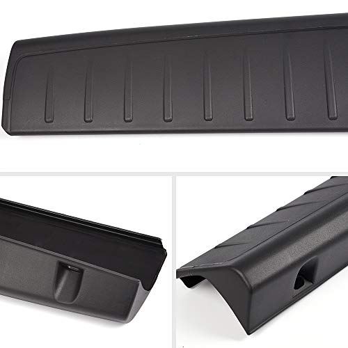 Cheda Tailgate Cap Protector Molding, Compatible With 2002-2008 Dodge Ram 1500/2500 3500 Truck 2003-2009, Tailgate Spoiler Cover Textured Black 82209867 #TOP3