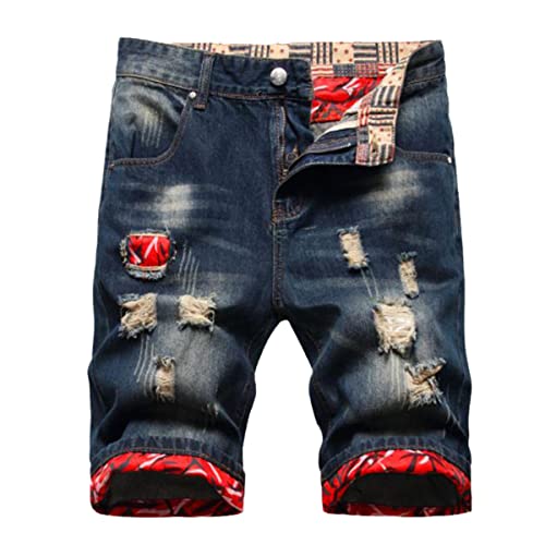 Jean court déchiré pour ne plus souffrir de la chaleur - Short homme en coton