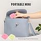 2 Stück Slipeinlagen Box,Tampon Aufbewahrung,Tampon Box,Binden Aufbewahrung,Tragbare Damen-Aufbewahrungsbox,Tamponbox für Unterwegs,für Tampons,Kondom-Aufbewahrung(Grün + Rosa)