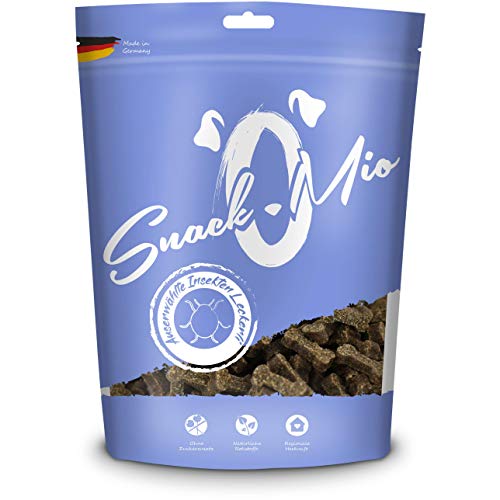 SnackOMio Délicieux Soft Bites aux Insectes Mâcher Premium pour Chien 125 g Cover