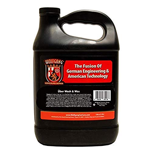 WOLFGANG CONCOURS SERIES WG-9702 Wash and Wax, 128 fl. oz.