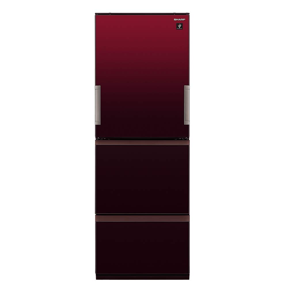 シャープ 3ドア冷蔵庫 SJ-GW35F-R どっちでもドア プラズマクラスター Amazon.co.jp: シャープ SHARP プラズマクラスター冷蔵庫(幅60.0