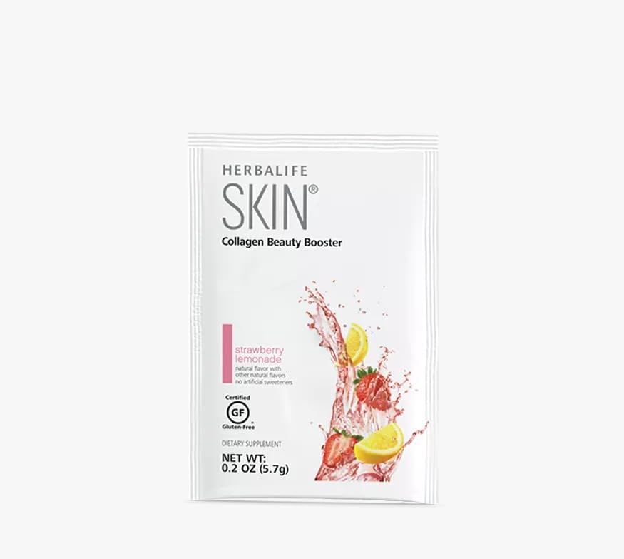 Herbalife Skin Strawberry Lemonade 30 Packets (5.7G) Skin Collagen