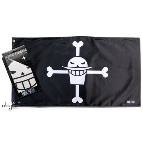 Preisvergleich Produktbild One Piece Piratenflagge / Fahne / Jolly Roger: Whitebeard (120 x 70 cm)