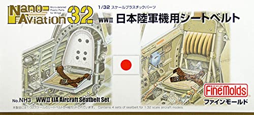 Kit FineMolds NH3 ceintures IJA 1/32 pour maquette d'avion