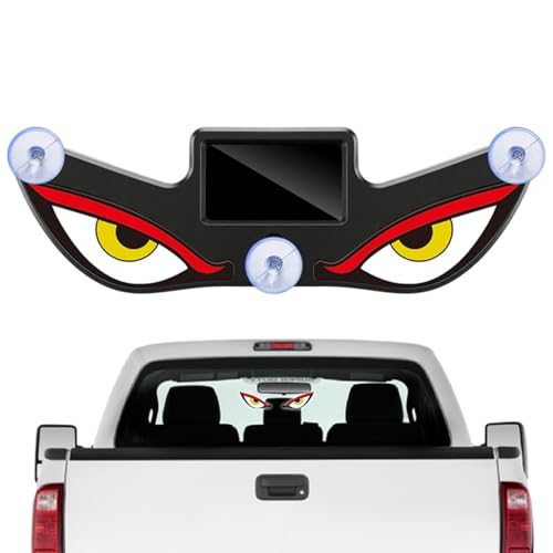 Ojos LED para parabrisas de coche con panel solar universal 2