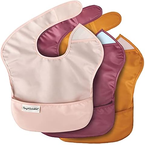Tiny Twinkle Waterproof Baby Feeding Bibs Set Cover