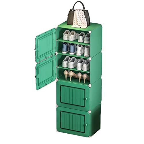 Moderno zapatero de metal, elegante organizador de pasillo para zapatos, ahorro de espacio, mueble para sala de estar y entrada