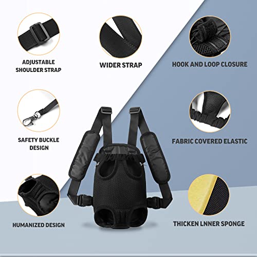 YUDODO Pet Dog Carrier Backpack Adjustable Dog Front Carrier, Legs Out Easy-Fit Dog Travel Backpack Carrier for Hiking… - Image 4