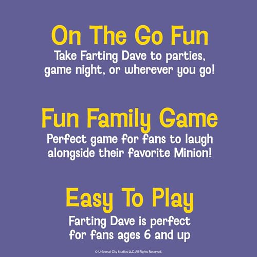 Image of Farting Dave Game Dice Games, Family Game Night, Travel Games, Minions Toys