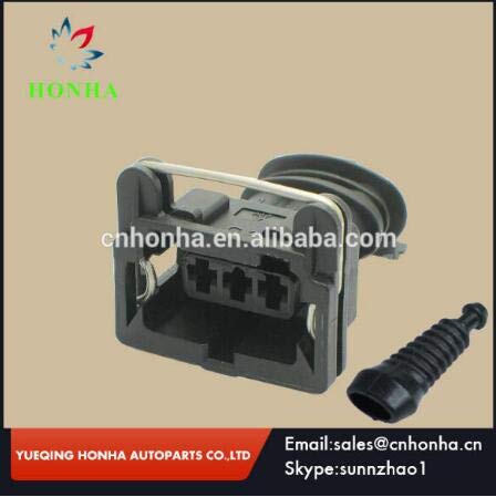 50sets 3 Way 3 PIN 3.5MM Car Fuel Injector Socket Plug DURITE Multiple Connector Junior Power Timer JPT Connector - (Color Name: 50sets)