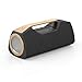 Wharfedale Altoparlante Bluetooth Altoparlante Wireless Portatile Esterno,IPX7 impermeabile,25W Forte suono,Basso ricco,Luce a led,Accumulatore di energia,TWS, design durevole (Nero)