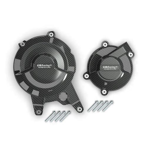 CPXCTZFZUB Für Husqvarna Für Svartpilen Vitpilen ENDURO 701 SUPER MOTO 2016-2020 Motorrad Motor Abdeckung Schutz Fall Motorrad Motorschutz Schutz Cover(1 Set-CF)