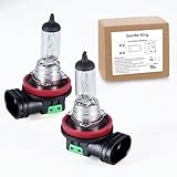 Gentle King H11 Halogen Headlight Bulb - High Performance Headlight Bulbs,Low Beam and Fog Replacement Bulbs, 55W, DOT Compliant (2 Pack)