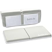 Extra-Large 24 Inch Premium BathLife Bath Kneeler and Elbow Rest, Modern and Flexible Design, Plenty of Pocket Space and Padding, Safe and Secure, Non-Slip Rubber, Care and Store with Ease!