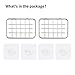 SMARTAKE 2-Pack Soap Holder, Rustproof Soap Dish with Adhesive Wall Mounted for Bath Soap, Sponge, Scrubber in Bathroom, Shower, Kitchen and Sink, No Drilling, Silver