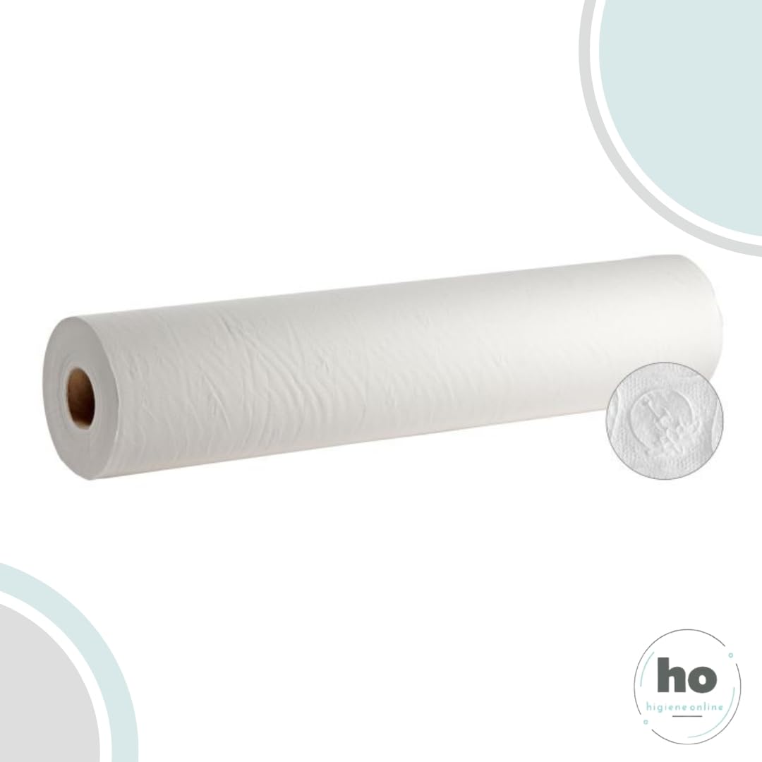 Rollos Papel Camilla Sin Precorte 70 m x 58 cm | Rollo Papel de Camilla estética, masaje, clínicas, tatuadores, consultorios médicos, etc. (6)