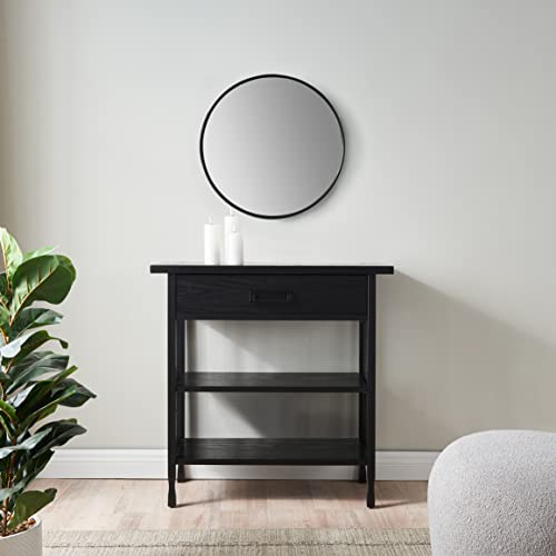 Image of Leick Home Ironcraft Bookcase, 30 inch, Black Wash