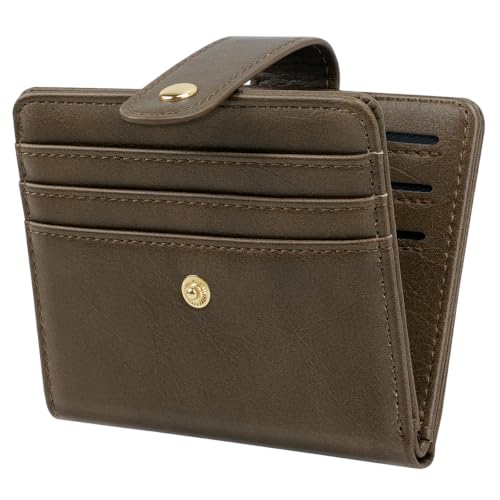 Image of Small Wallets for Women Slim Minimalist Bifold Credit Card Holder
