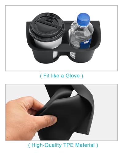 Image of CDEFG for 2023 2024 2025 2026 Honda HR-V Center Console Organizer Tray for 2023-2026 Honda HR-V(Sport,EX-L,LX) Accessories Console Tray Storage Box Cup Holder