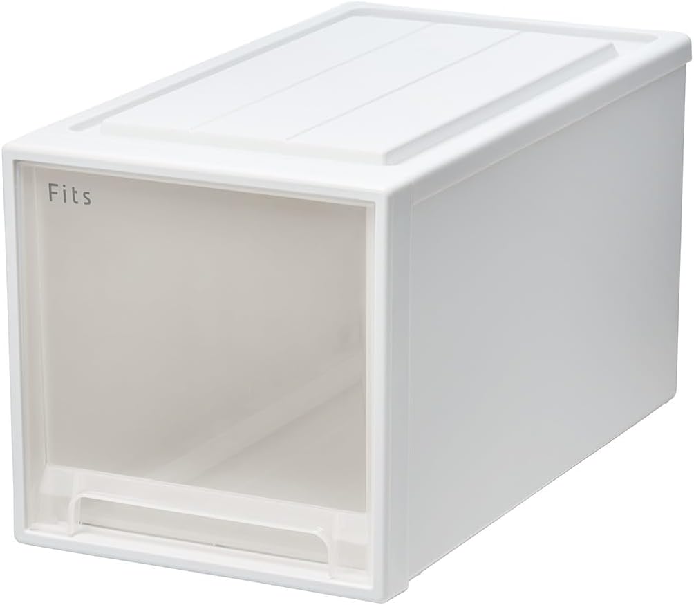 Tenma Storage Box, Fits Case, Closet, Width 11.8 x Depth 20.9 x Height 11.8 inches (30 x 53 x 30 cm), Storage Case, Anti-Deflection, Garment Case, Made in Japan, Recycled Materials, Sustainable