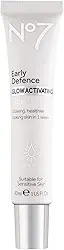 No7 Sérum ativador Early Defense Glow – Sérum antienvelhecimento com peptídeos para linhas finas e rugas – Sérum facial brilhante para a pele com aparência saudável (30 ml)