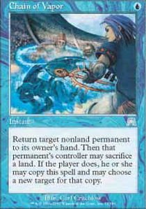 Amazon.com: Magic The Gathering - Chain of Vapor - Onslaught