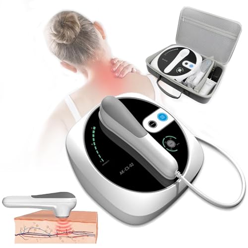 Máquina de fisioterapia ultrasónica, alivio del dolor corporal, masajeador muscular profundo para rodillas, hombros, brazos lumbares, cuello, mejora la flexibilidad y el rango de movimiento Máquina de fisioterapia ultrasónica, alivio del dolor corporal, masajeador muscular profundo para rodillas, hombros, brazos lumbares, cuello, mejora la flexibilidad y el rango de movimiento