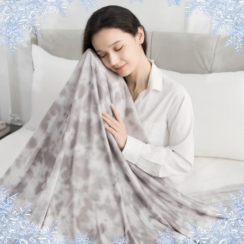 Image of CHOSHOME Cooling Blanket Queen Size, Double Sided Cold Effect Arc-Chill Q-Max>0.5 Cooling Blankets for Hot Sleepers and Night Sweats, Lightweight Cold Breathable Summer Blanket, 90 inch x 90 inch, Grey