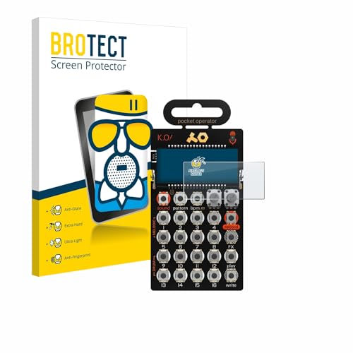 brotect Anti-Glare Glass Screen Protector Matte Compatible with Teenage Engineering PO-33 K.O! - Anti-Scratch 9H Protection Film