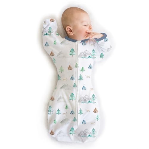 SwaddleDesigns Transitional Swaddle Sack, Arms...