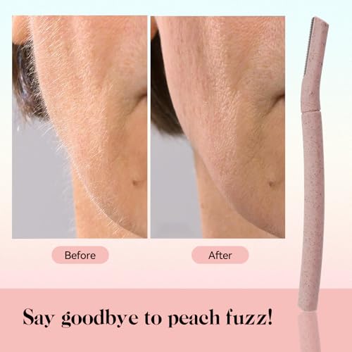 Dermaplaning-Tool-Eyebrow-Razors-for-Women-and-Men-Eyebrow-Trimmer-with-Precision-Cover-Facial-Shaver-Face-Hair-Removal-Disposable-Dermaplane-Razor-for-Face-6pcs