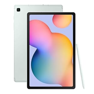 SAMSUNG Galaxy Tab S6 Lite (2024) 10.4″ 128GB WiFi Android Tablet, S Pen Included, Gaming Ready, Long Battery Life, Slim Metal Design, Expandable Storage, US Version, Mint, Amazon Exclusive