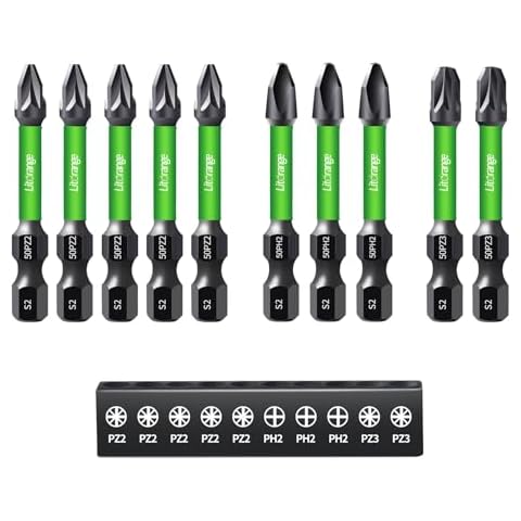 Litorange 10Pcs 50mm Magnetic Impact Driver Bits Cover